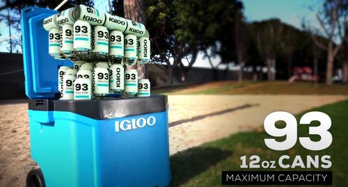 צידנית על גלגלים 56 ליטר LATITUDE מבית איגלו Igloo