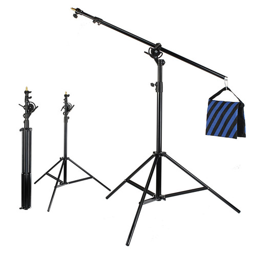 Boom light stand ציוד צילום לעבוד מהבית