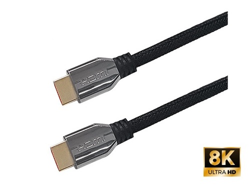 כבל HDMI 8K איכותי באורך 1 מטר.