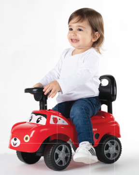 בימבה עם צופר ואפקטים קוליים בעברית לילדים - חיפושית אדומה