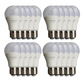 מארז 20 נורות לד GPLUS 12W E27 A60