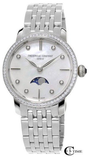 Frederique Constant FC-206MPWD1SD6B - שעון יד יוקרתי לאישה