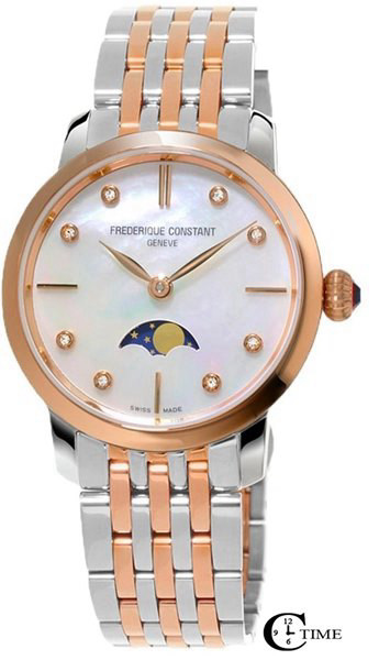 Frederique Constant FC-206MPWD1S2B - שעון יד יוקרתי לאישה