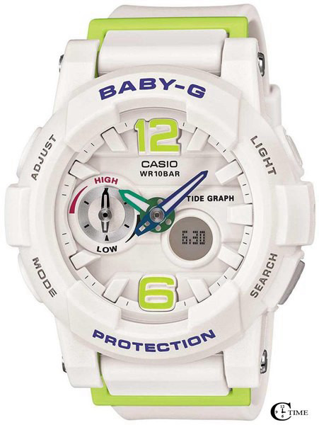 Baby G BGA-180-7B2 - שעון קסיו בייבי אתגרי ומשוכלל בעיצוב ייחודי