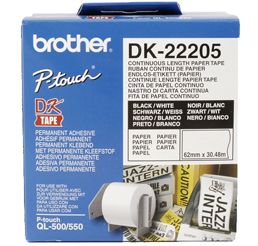 מדבקות BROTHER DK-22205 