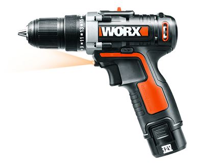 מקדחה נטענת 12V+ סוללה  WX128.1