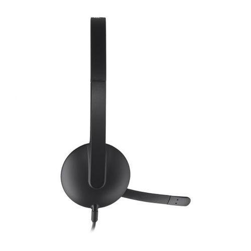 אוזניות ומיקרופון Logitech USB H340
