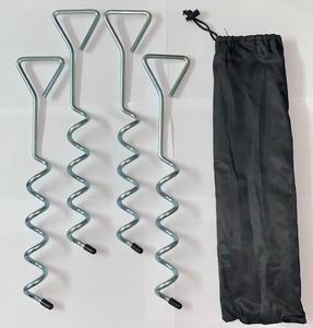 סט 4 יתדות מתברגים