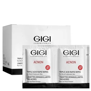 מגבוני פילינג חומצות סדרת אקנון GIGI ACNON ג