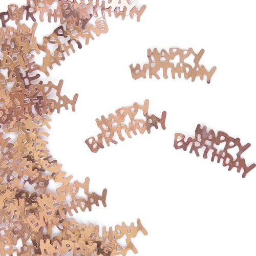 קונפטי HAPPY BIRTHDAY רוז גולג