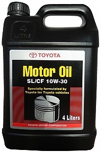 שמן מנוע TOYOTA 10W30 4L מקורי