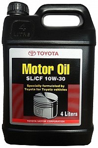 שמן מנוע TOYOTA 10W30 4L מקורי