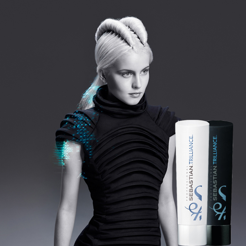 מארז שמפו וקונדישינר 250 מ"ל SEBASTIAN PROFESSIONAL TRILLIANCE KIT