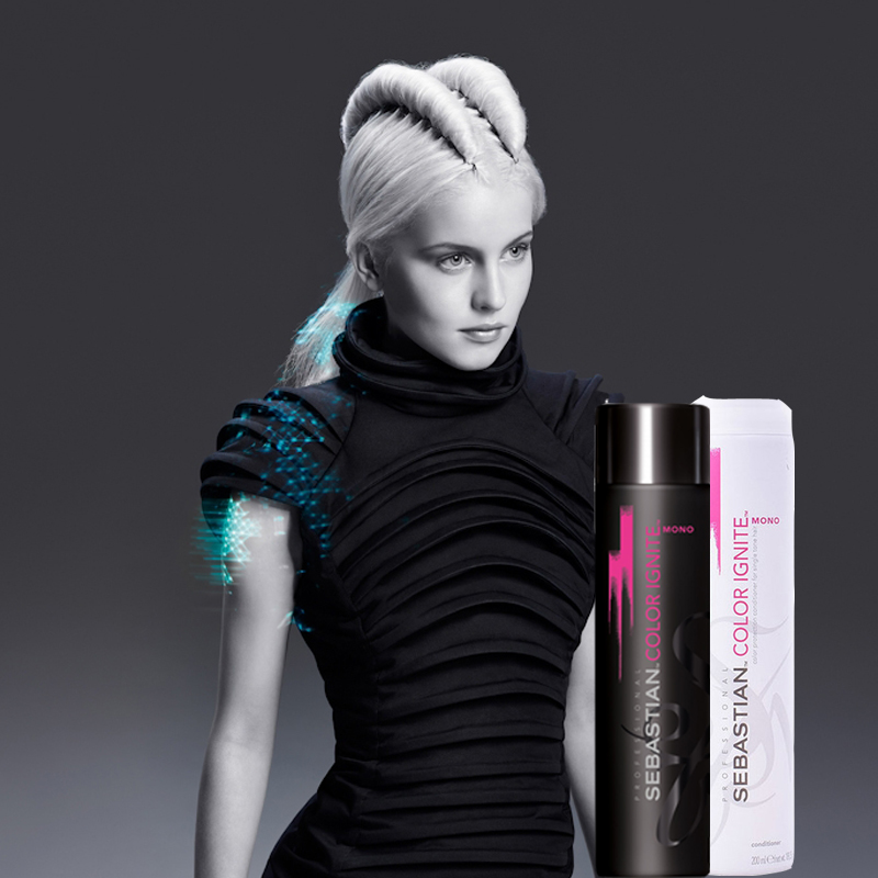 מארז שמפו וקונדישינר SEBASTIAN PROFESSIONAL COLOR IGNITE MONO KIT