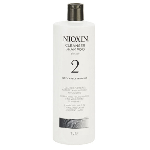 Nioxin System 2 Shampoo 1000 ml שמפו