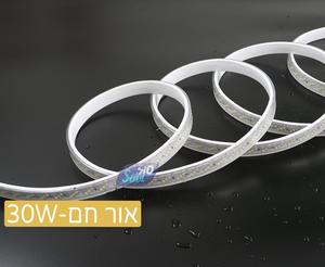 סרט לד מוגן מים 30W למטר 220V IP65 LEDON