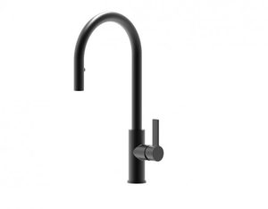 ברז מטבח נירוסטה נשלף דגם מייבל MAYBLE שחור פחם 50291  שוני SHONY 