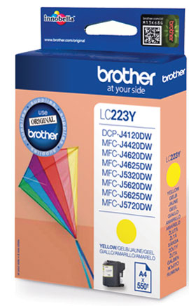 ראש דיו מקורי Brother LC-223Y ink cartridge