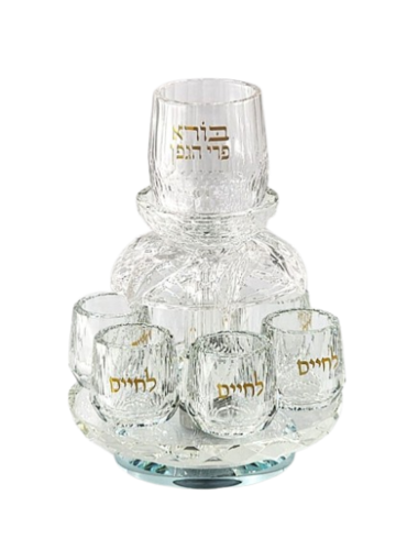 מחלק יין זכוכית