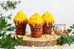 קישוטים אכילים דבורים+ דבש