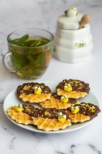 קישוטים אכילים דבורים+ דבש