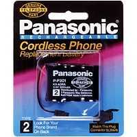 סוללה לטלפון אלחוטי panasonic p-p301אחריות לשנה