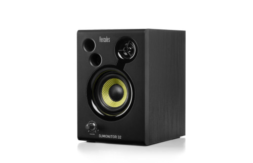 זוג מוניטורים שולחניים לתקליטנים HERCULES DJ MONITOR 32