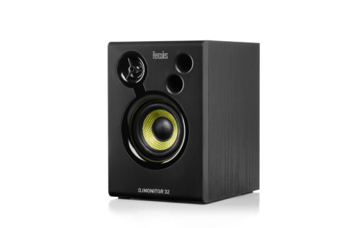זוג מוניטורים שולחניים לתקליטנים HERCULES DJ MONITOR 32