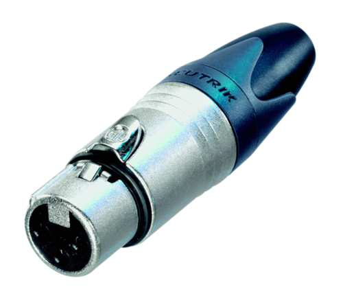 פלג XLR נקבה SOMMER NEUTRIK NC3FXX