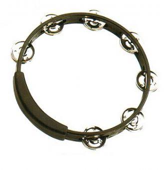 Tambourine Round 20 cm 7 pairs of bulbs POWER BEAT SK-101