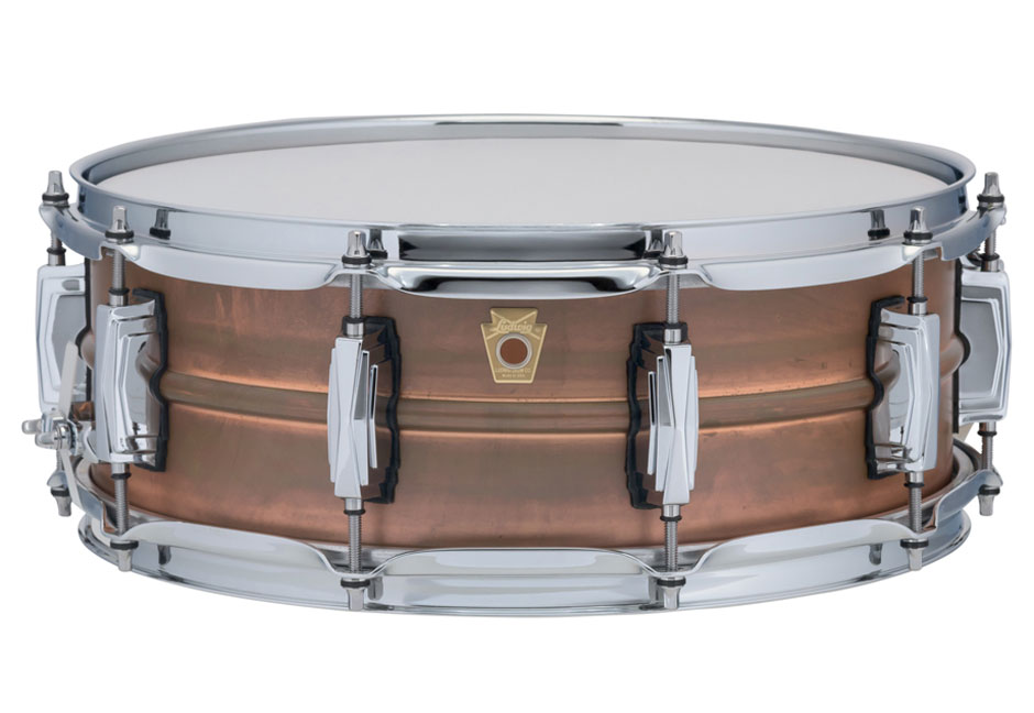 תוף סנר "5 "14 LUDWIG LC661T Raw Copper Phonic w/Tube Lugs