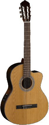 גיטרה קלאסית מוגברת CORT AC-250CE
