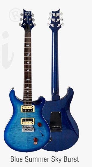 גיטרה חשמלית PRS סטייל כחולה Aiersi PRS-24BL