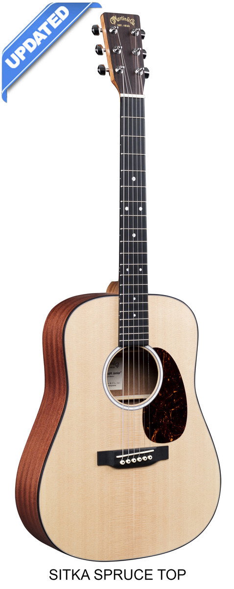 גיטרה אקוסטית מוגברת + נרתיק MARTIN DJR10E-02
