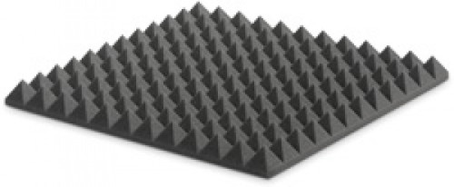 ספוג אקוסטי אפור פירמידות PYRAMIDAL 5 60 x 60 x 5 cm