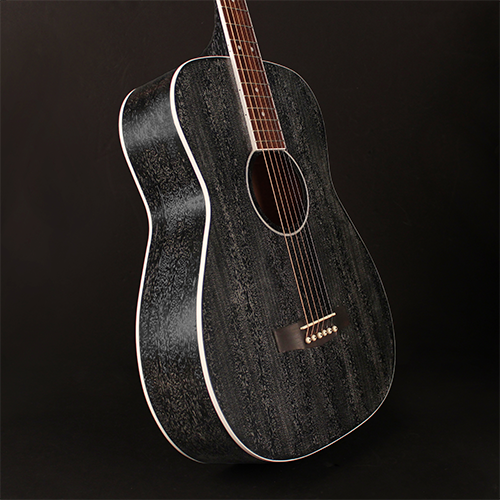 גיטרה אקוסטית שחורה מוגברת CORT AF590MF BOP FISHMAN PICKUP