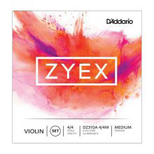 מיתרי כינור D'Addario Zyex 3/4 - מי -