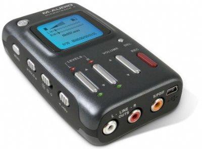 מכשיר הקלטה מקצועי 24 ביט M AUDIO MICRO TRACK II