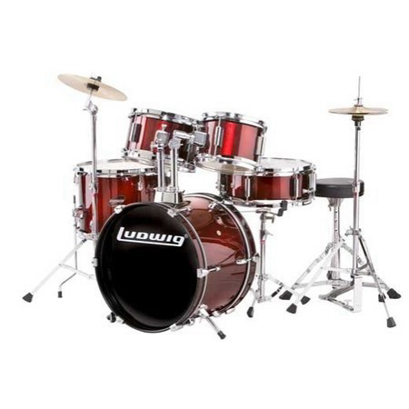 מערכת תופים ג'וניור 5 חלקים LJR106 WR Ludwig