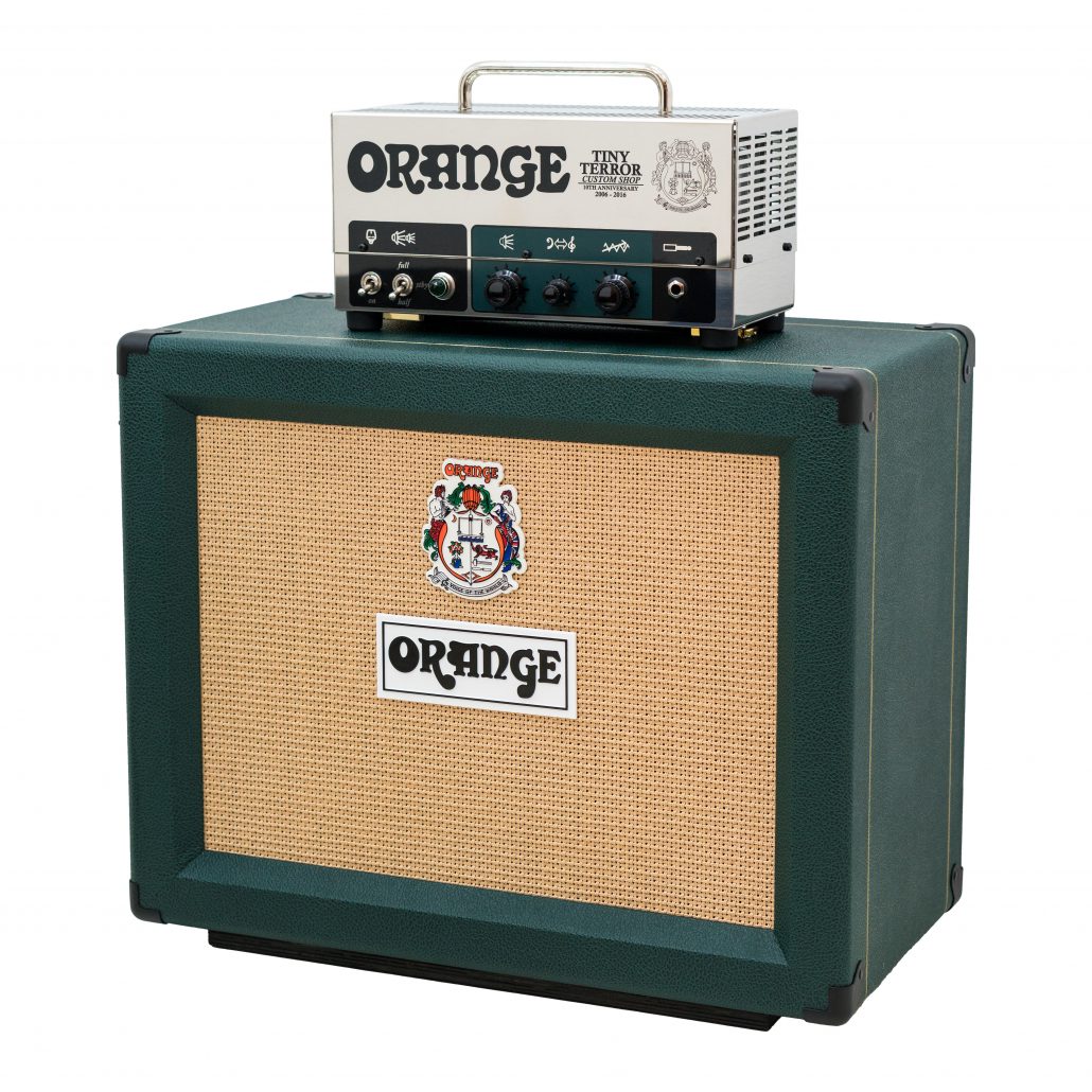 מגבר ראש + רמקול 10th Anniversary Hardwired Tiny Terror & ltd. ed. speaker cabinet