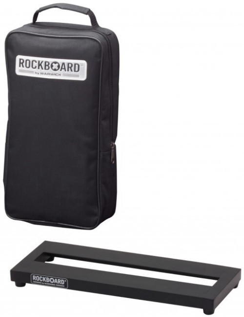 פדלבורד לאפקטים + נרתיק RockBoard SOLO 35 x 14 cm Board Warwick
