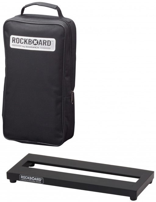 פדלבורד לאפקטים + נרתיק RockBoard SOLO 35 x 14 cm Board Warwick