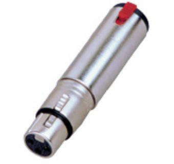מתאם XLR נקבה PL נקבה ננעל CAX3FJ3F-P Raysound