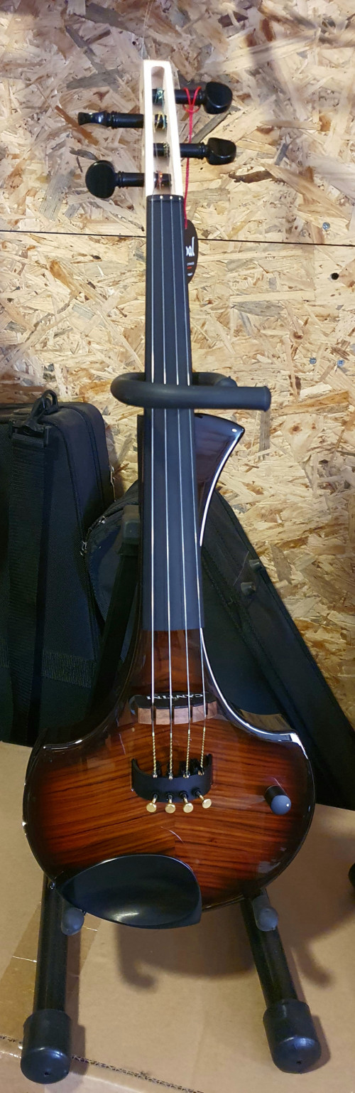 כינור חשמלי 4 מיתרים Earphonic Electric/Mid THE KING
