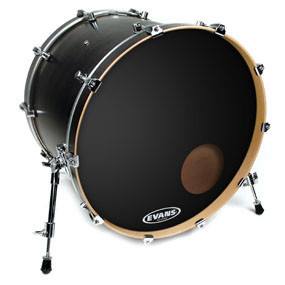 EQ3 Black עור אחורי לתוף בס 24