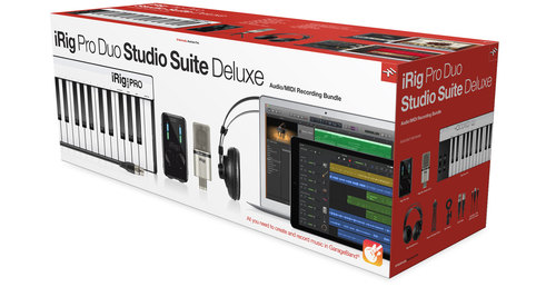 ערכת iRig Pro Duo Studio Suite Deluxe מבית IK Multimedia