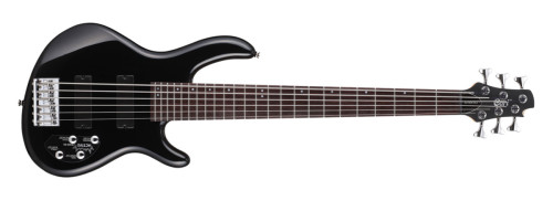 גיטרה בס 6 מיתרים אקטיבית CORT ACTION BASS VI-A BK