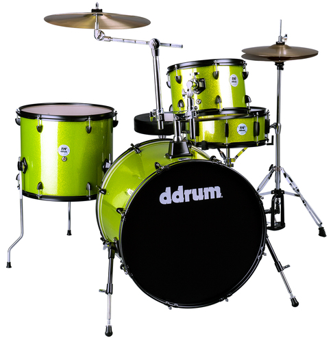 מערכת תופים 4 חלקים D2R LIME SPKL DDRUM