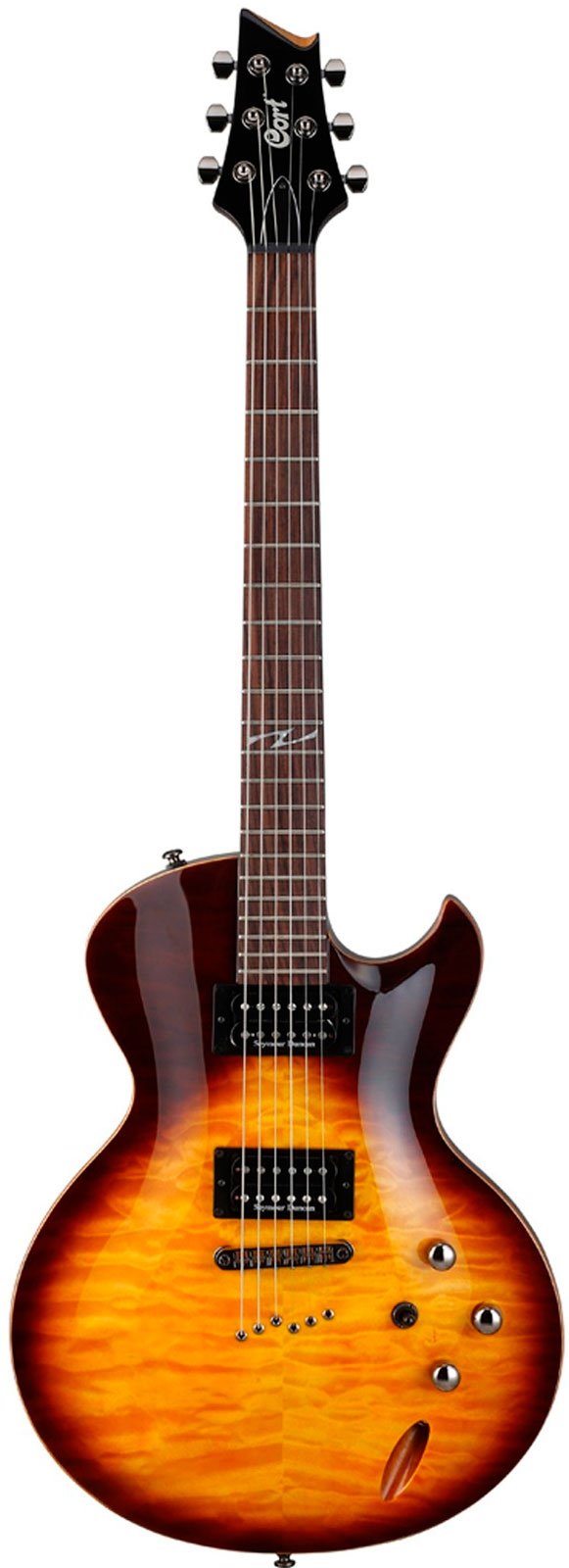 גיטרה חשמלית 2 המבקר CORT Z CUSTOM1 BS
