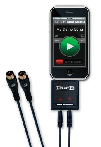 ממשק מידי למכשירי אפל LINE6 MIDI MOBILIZER